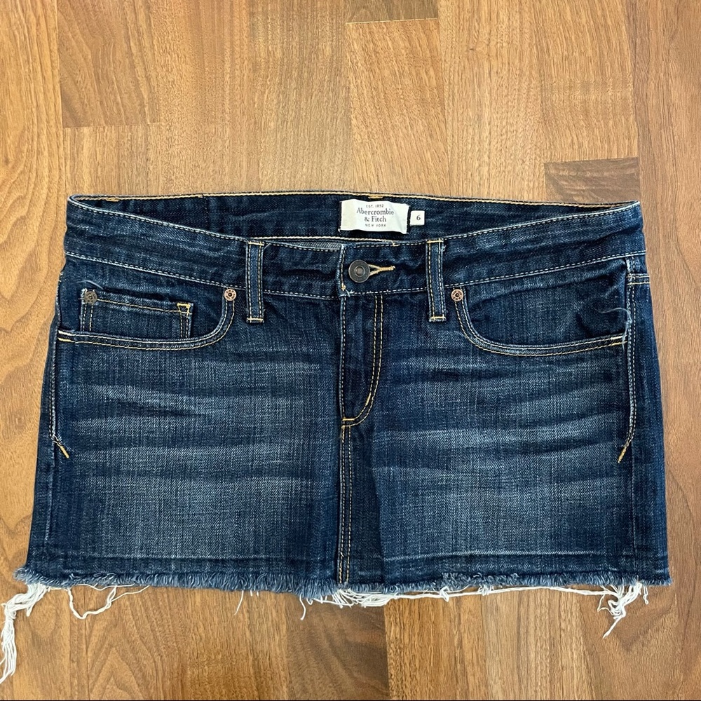Abercrombie & Fitch Jean Skirt